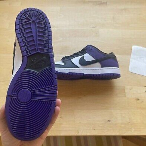 Nike SB Other - Nike SB Dunk Low Court Purple UK 8  Brand New In Box